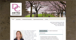 Desktop Screenshot of dcmetropsychiatry.com